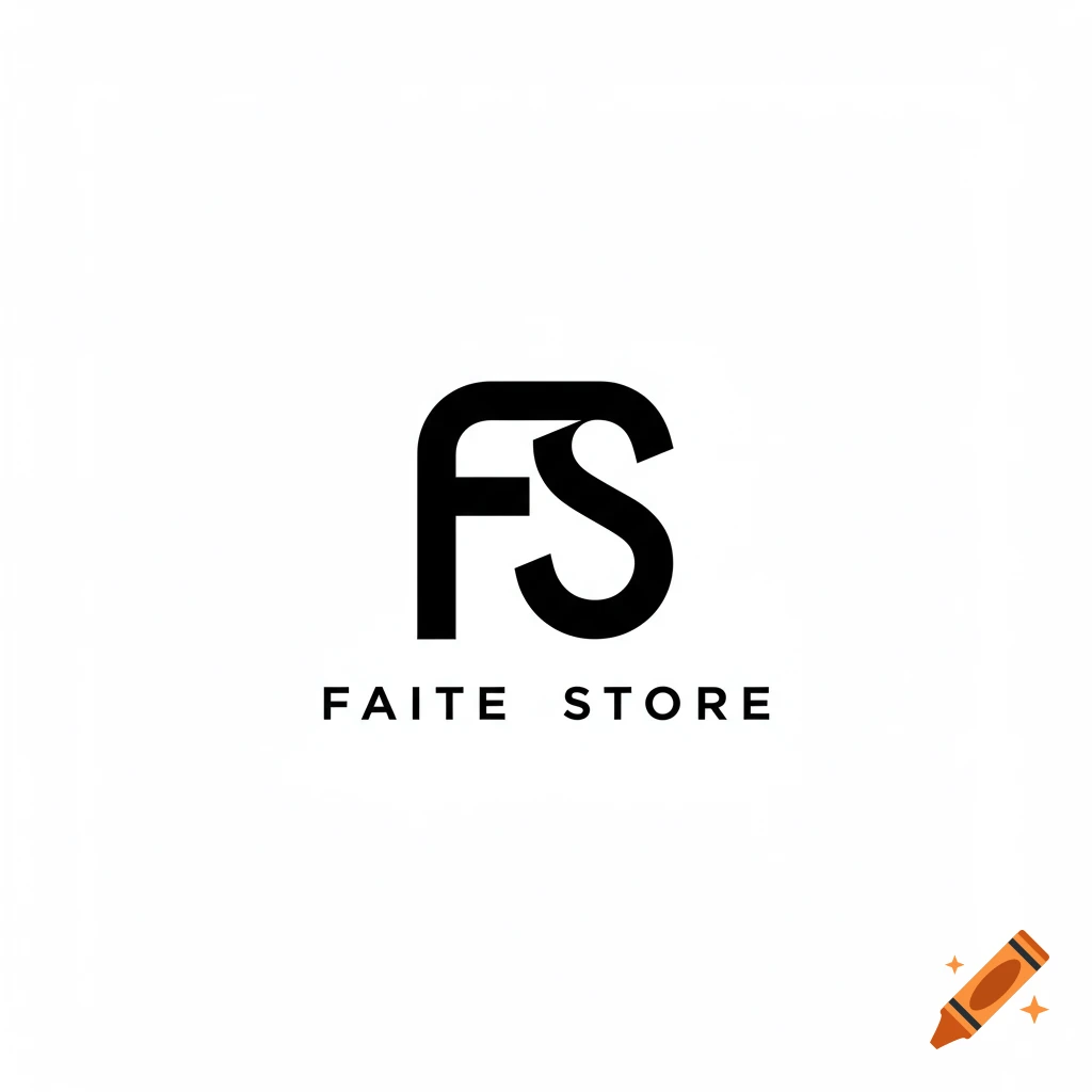 Minimalist black FS logo above FAITE STORE text on white background.