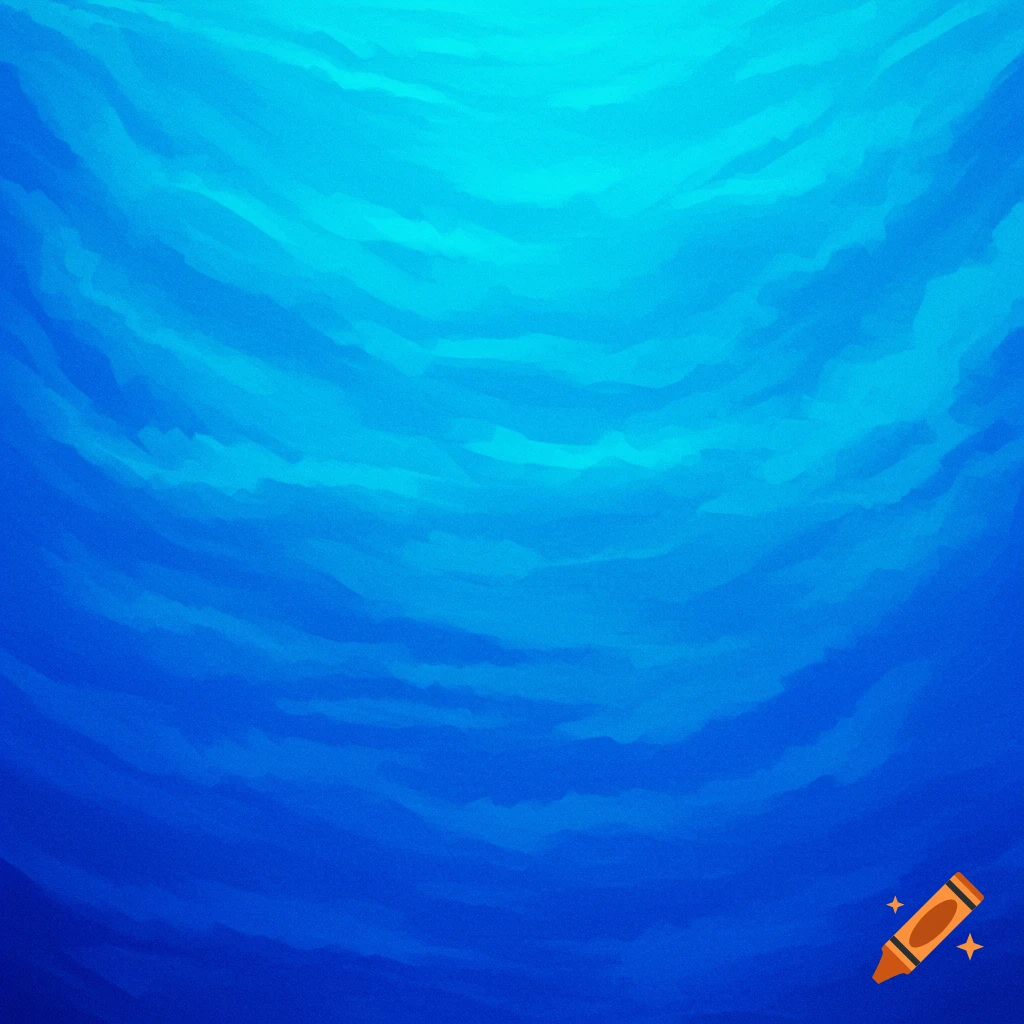 Swirling shades of blue, like underwater light.