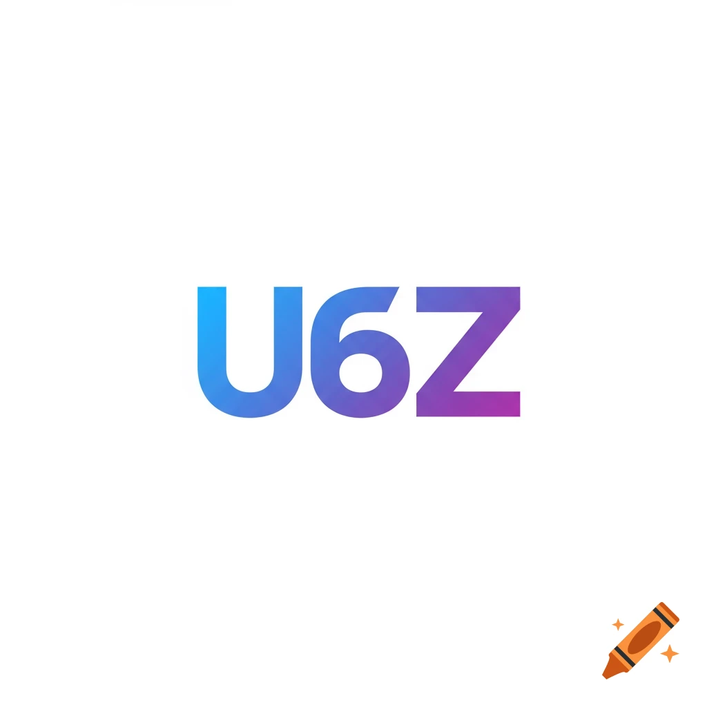 Logo for U6Z with a blue and purple gradient.