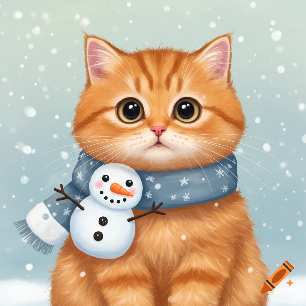 Kitty Christmas: Bells in Snow