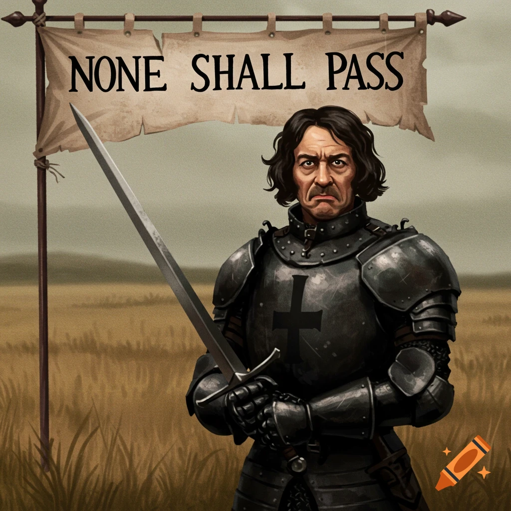 Monty Python's Black Knight with