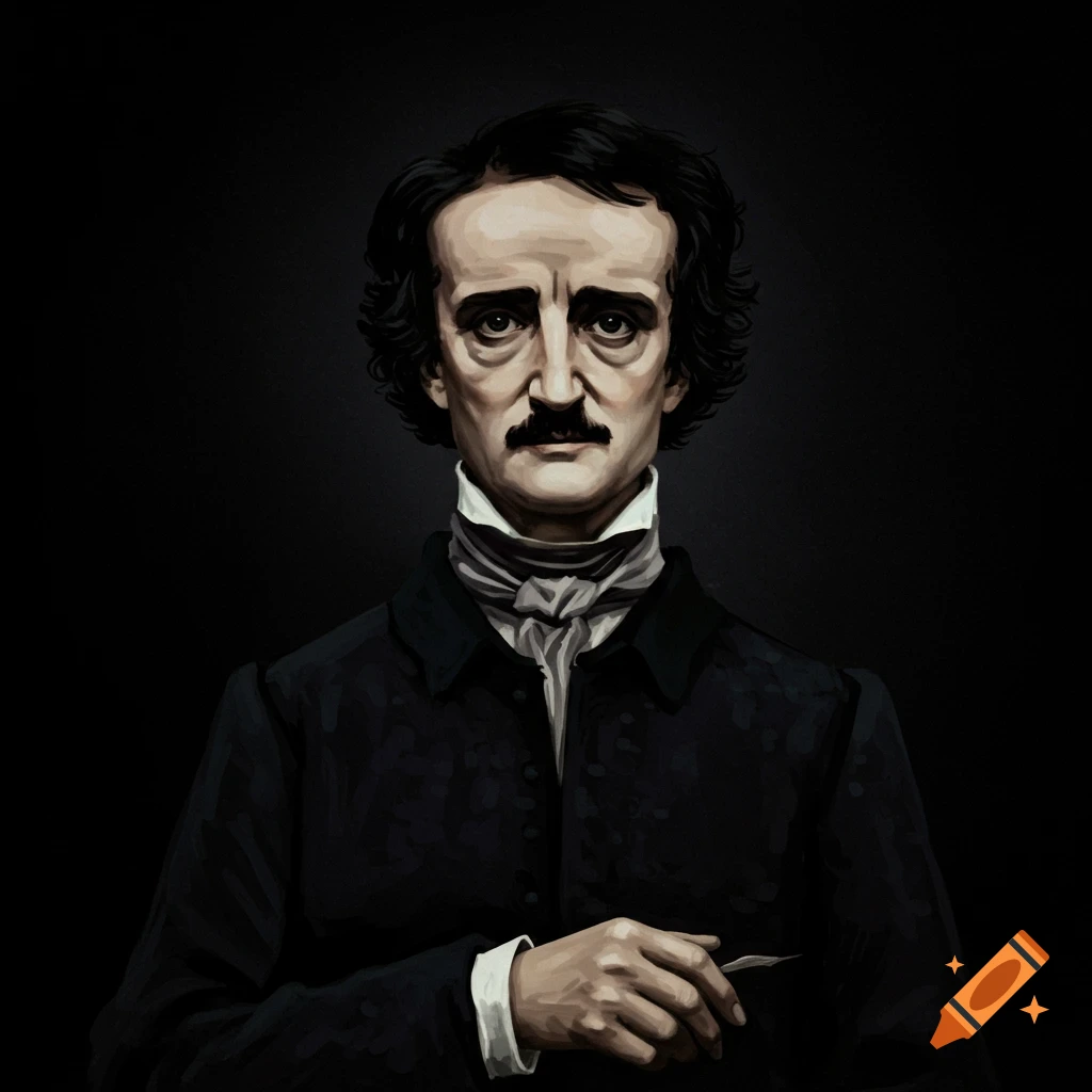 Portrait of Edgar Allan Poe