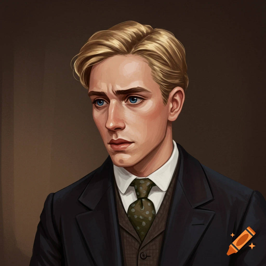 A young man in a suit and tie.