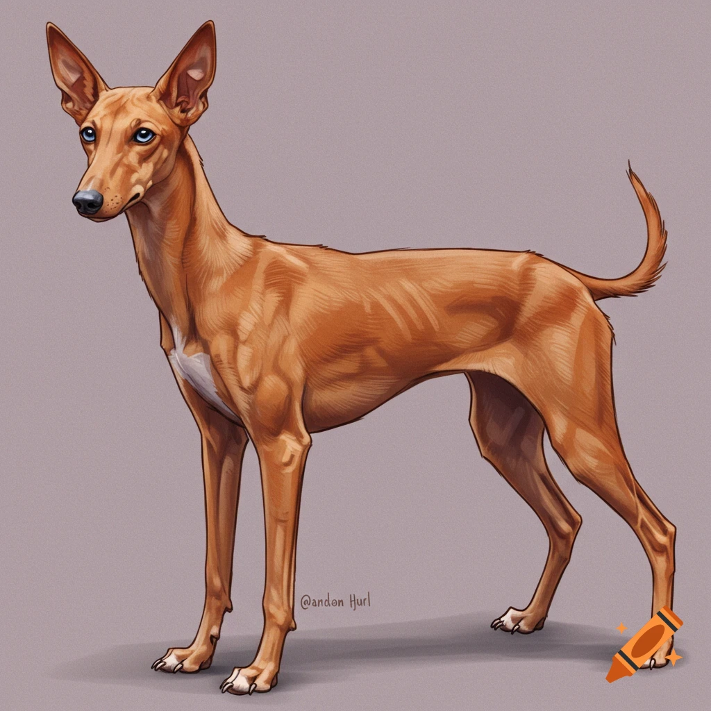 A brown dog