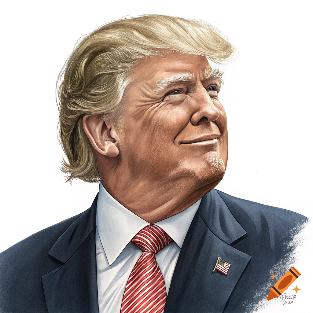 Transgender donald trump on craiyon