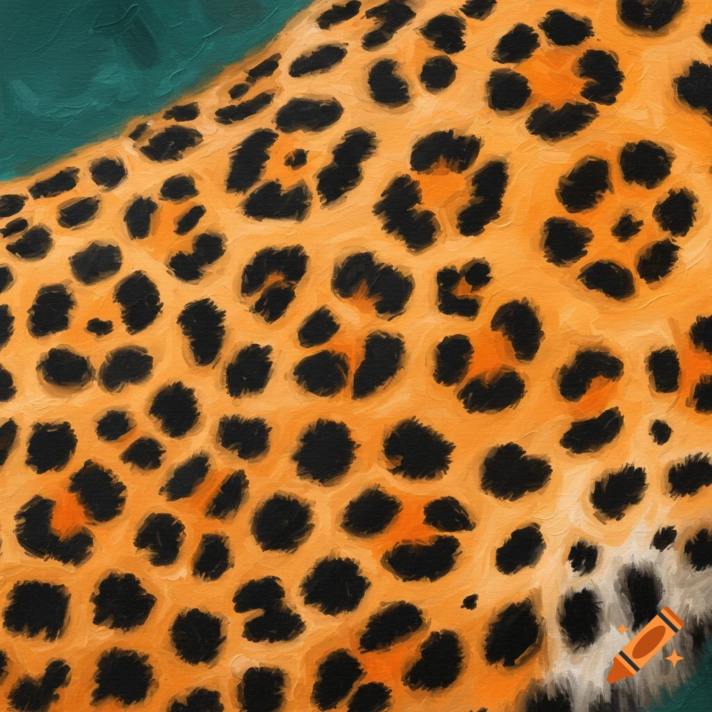 Close-up of leopard print.