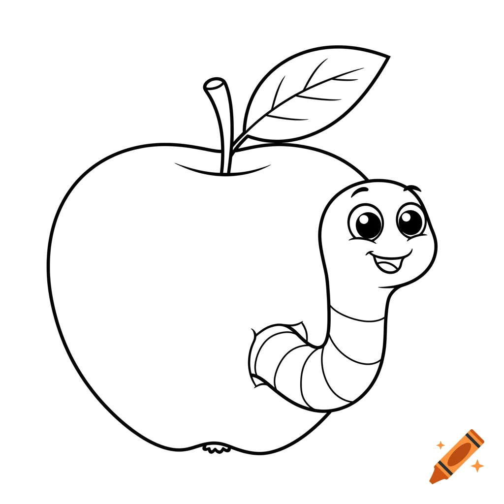 Print Out Of An Apple
