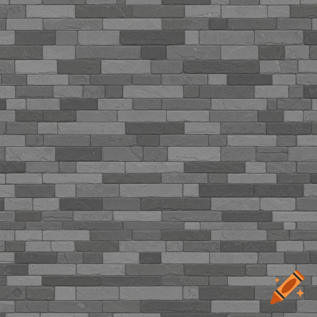 A grey brick wall pattern.