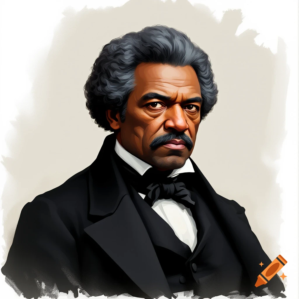 Portrait of Frederick Douglass