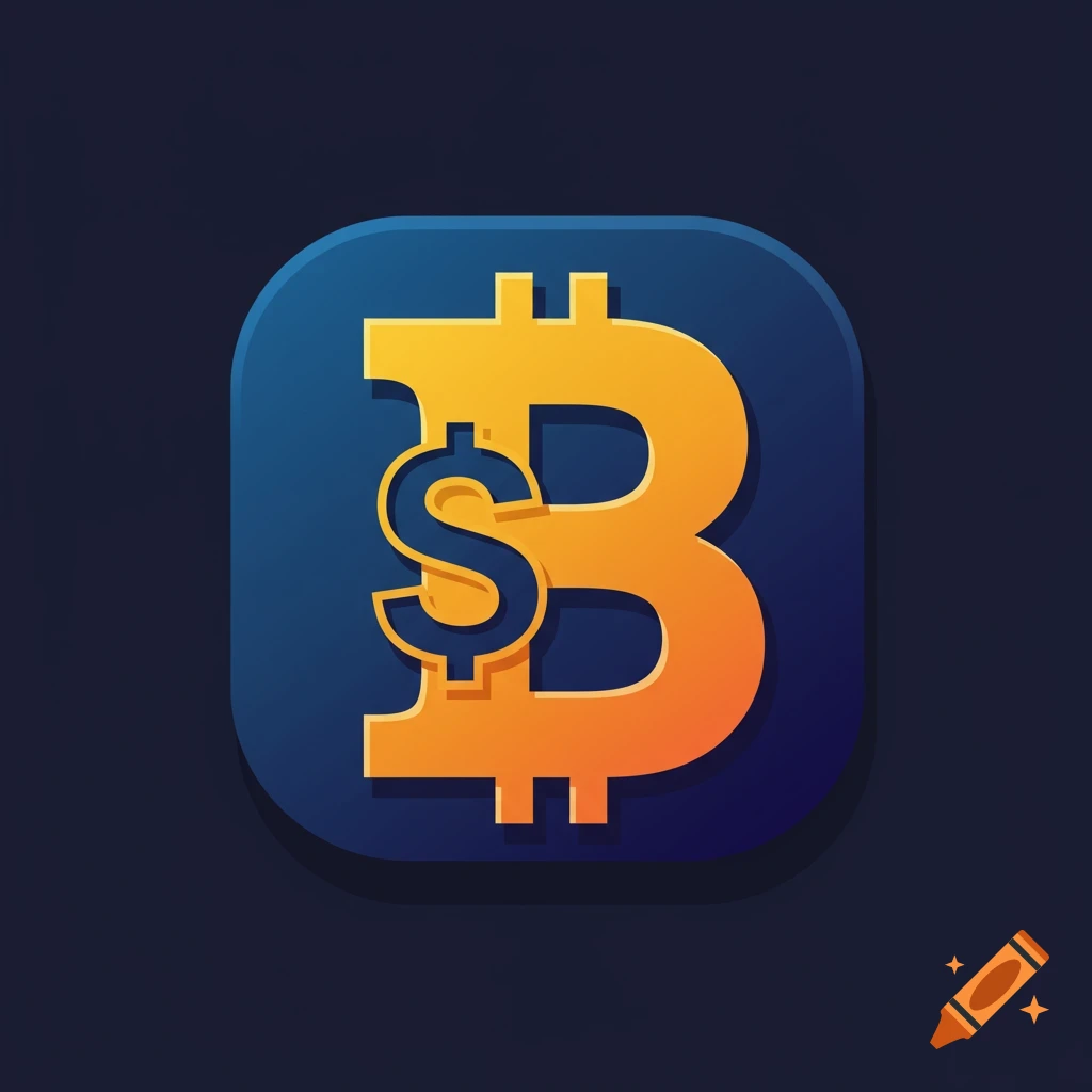 An icon featuring an orange letter B combined with a blue dollar sign on a dark blue background.