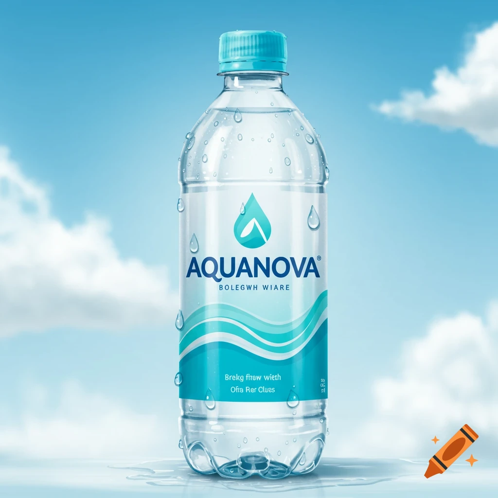 a-clear-plastic-water-bottle-with-a-blue-label-and-condensation-stands