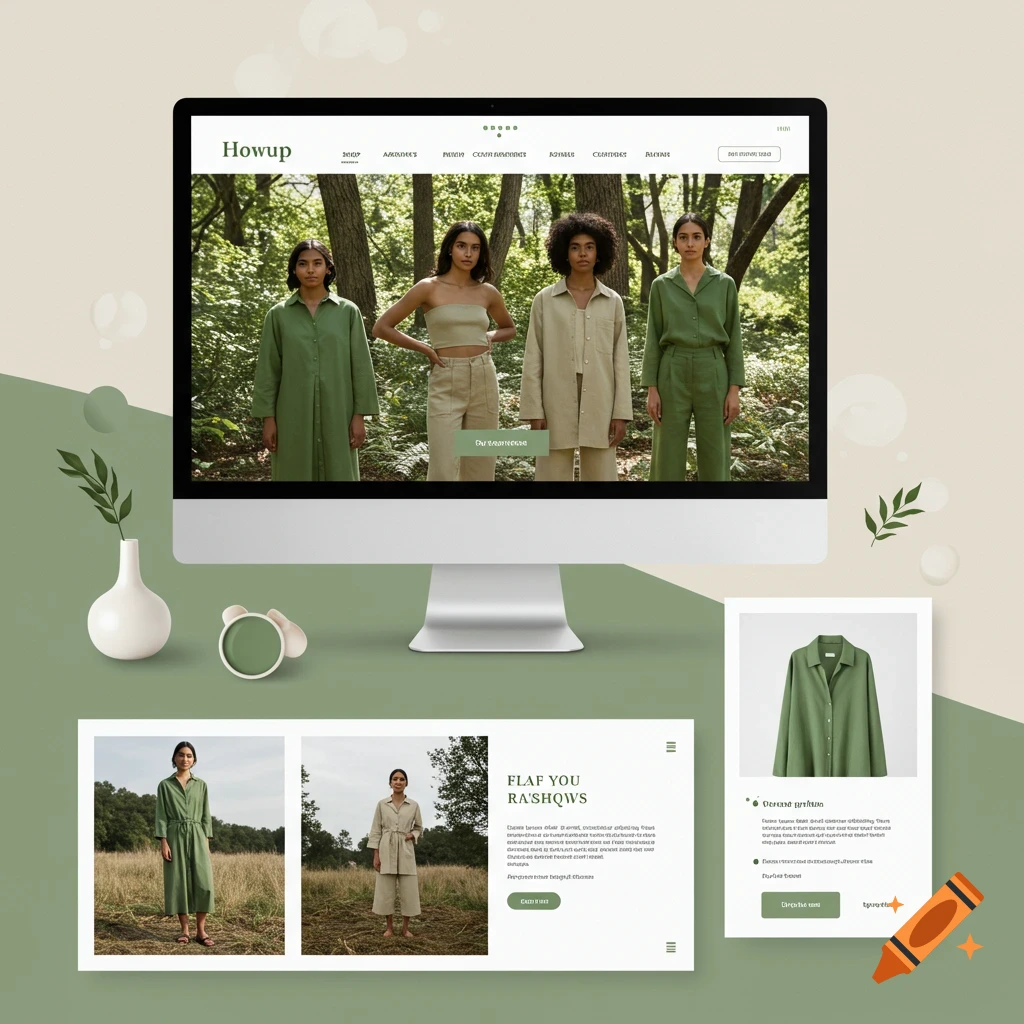 Ecommerce created on craiyon