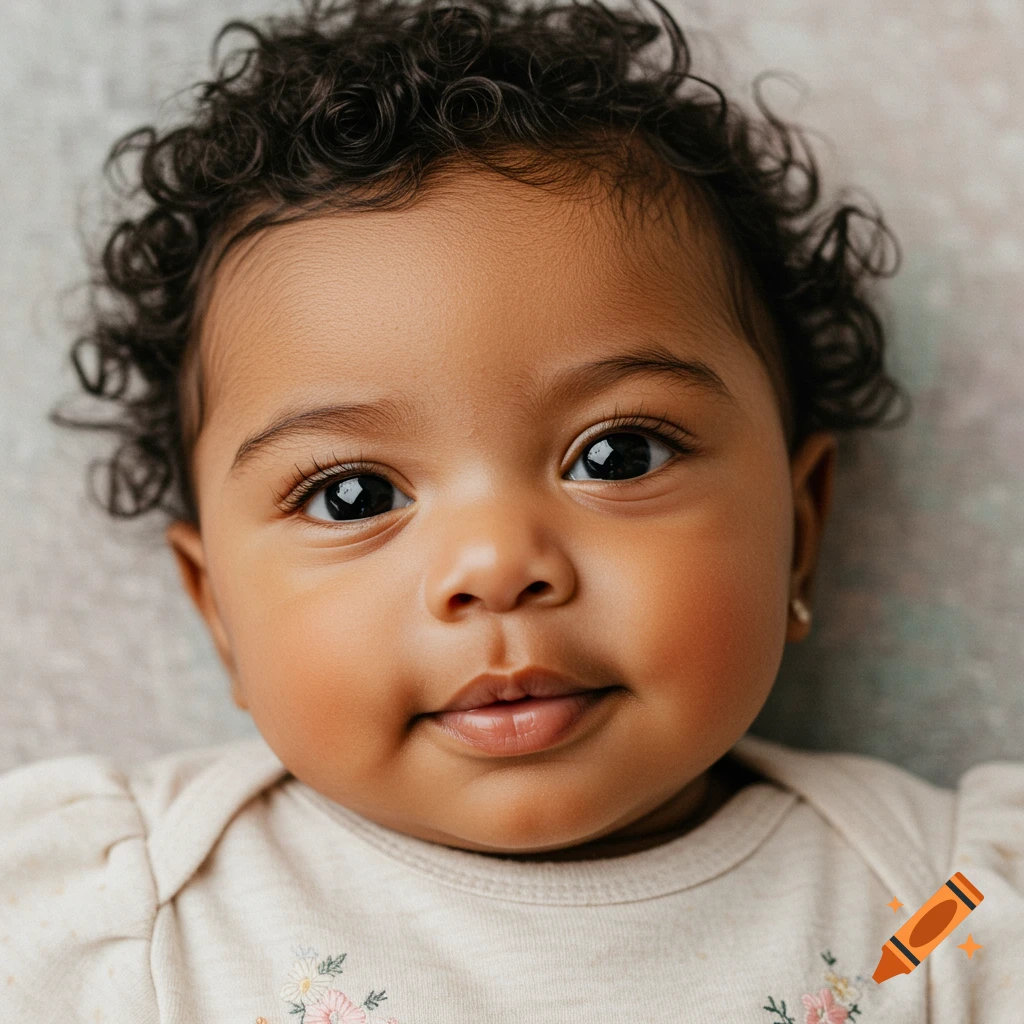 Close-up portrait of a baby