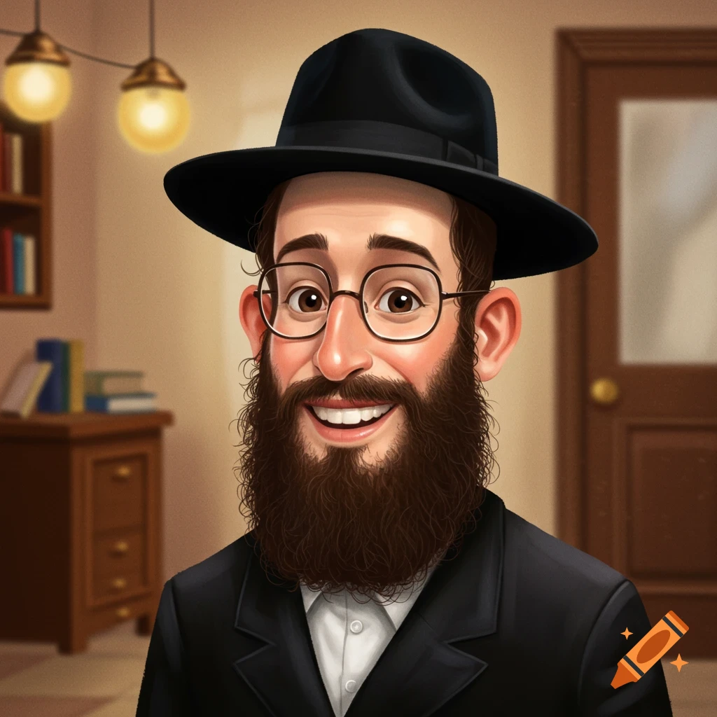 A smiling man with glasses, beard, hat, and suit is standing indoors.