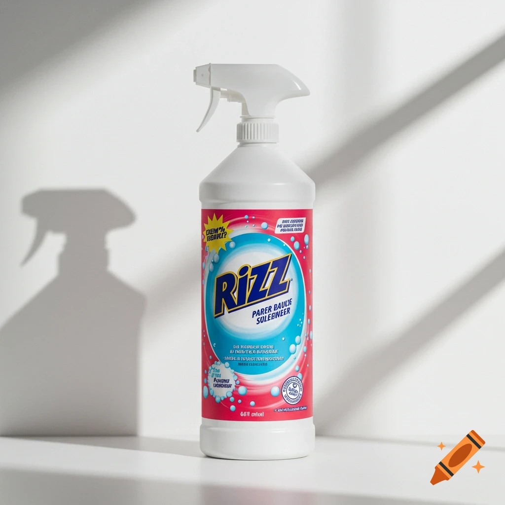 Rizz toilet cleaner product on Craiyon