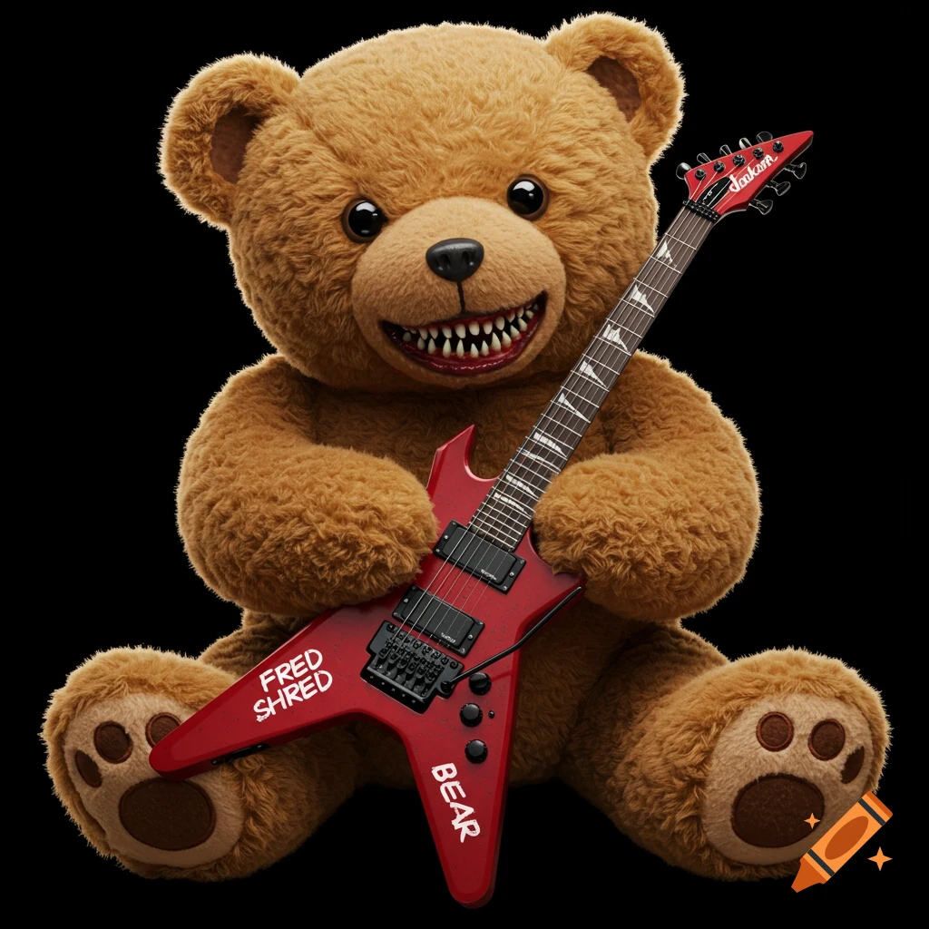 Teddy and The Bears Electric in Black Teddy and The Bears Electric in Black