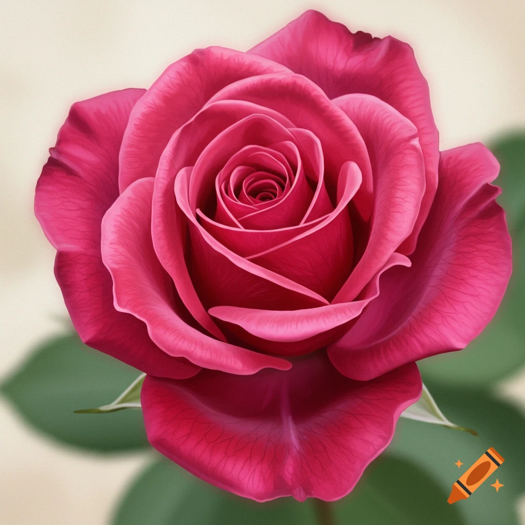 A close-up image of a pink rose.