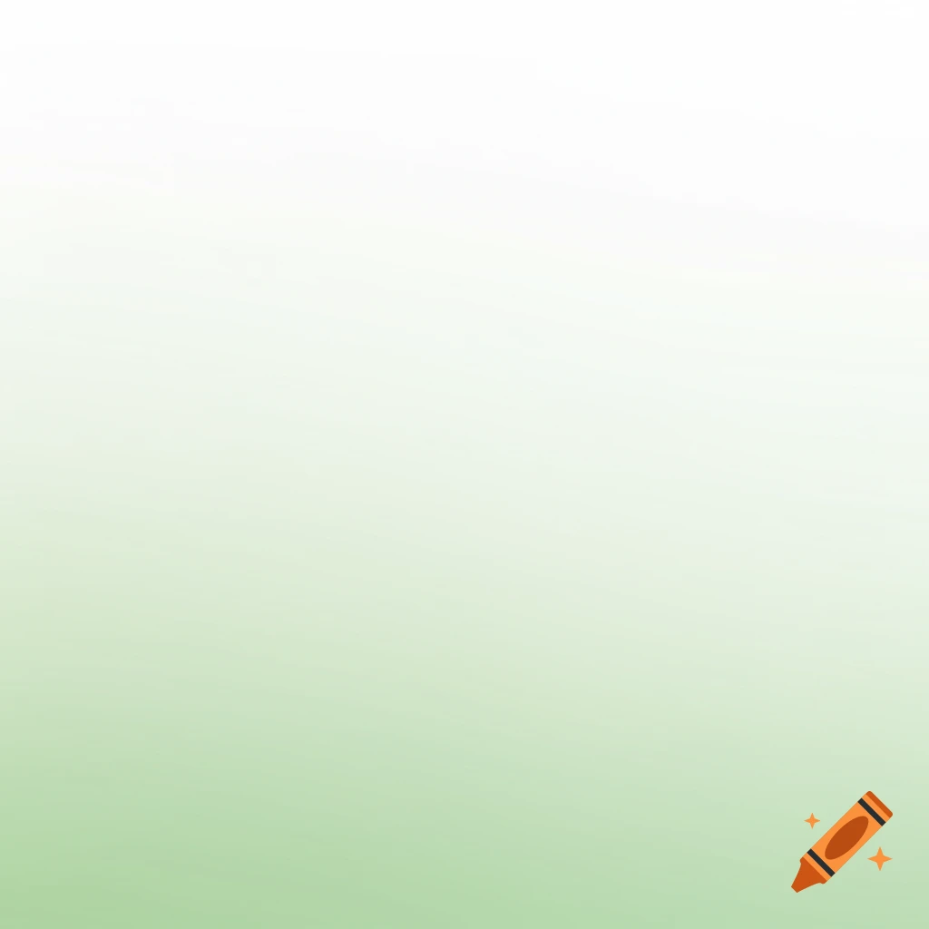 A vertical gradient from white to pastel green.