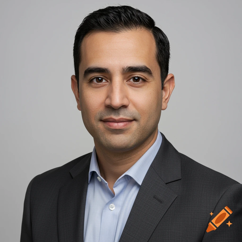 Professional headshot of a man in a suit