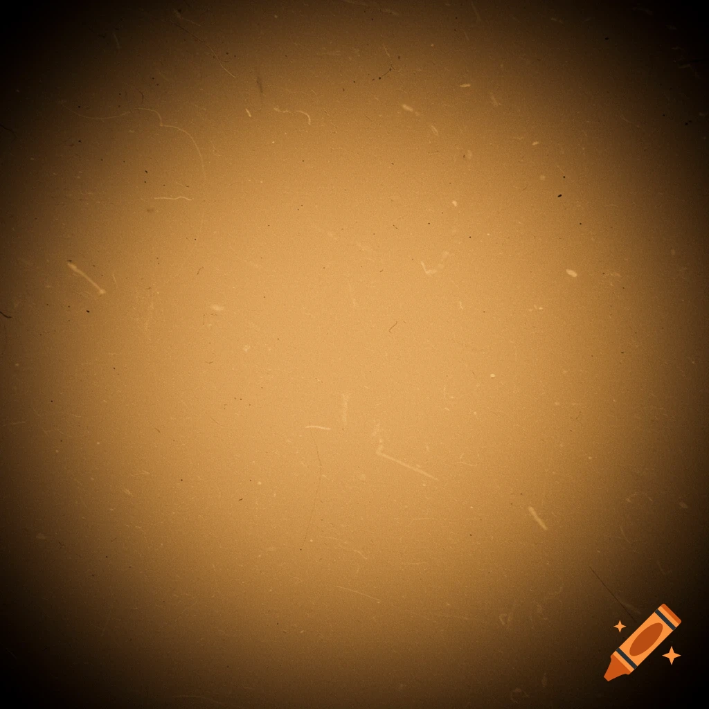 Sepia-toned background with dust, scratches, and a dark vignette.