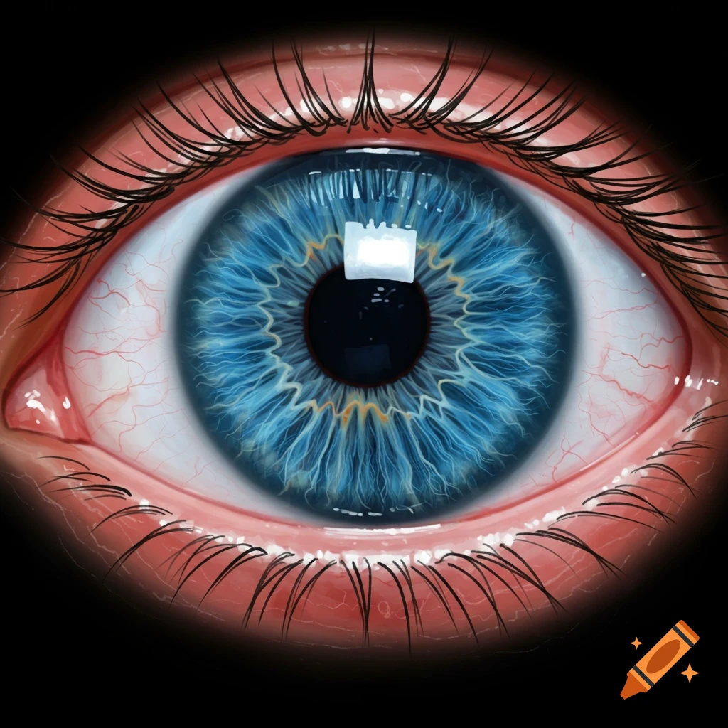 Close-up of a blue eye