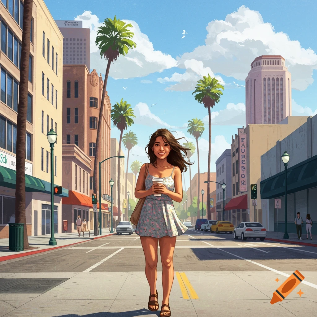 Woman On Figueroa Street Los Angeles On Craiyon woman-on-figueroa-street-los-angeles-on-craiyon