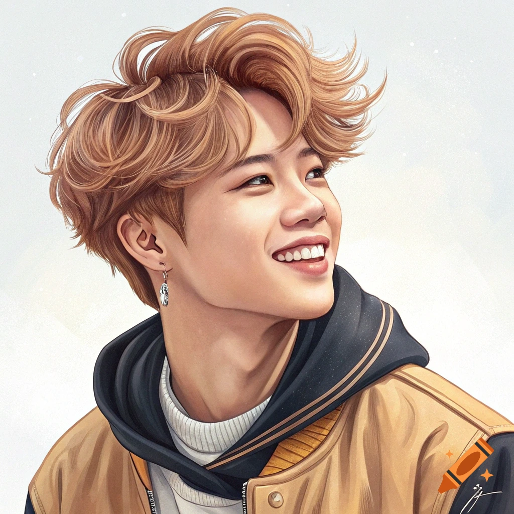 A young person smiles while wearing a hoodie and bomber jacket