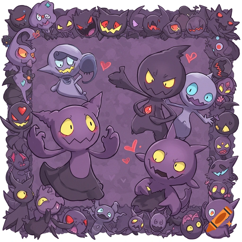 Ghost Pokemon Sprite