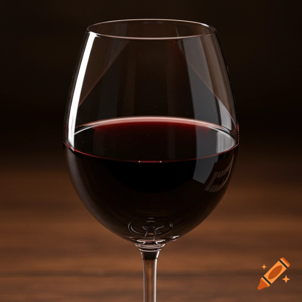 Close-up of a glass full of red wine