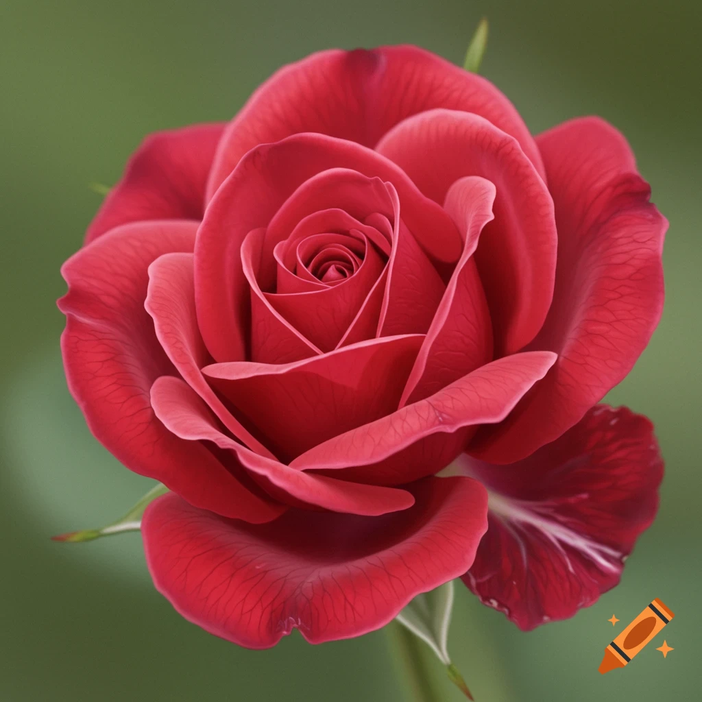 Close-up of a red rose.