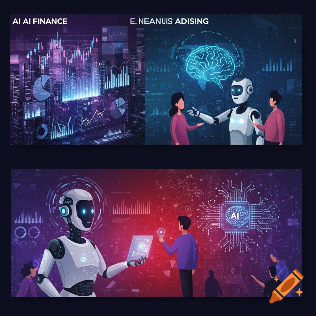 AI LinkedIn Banners office