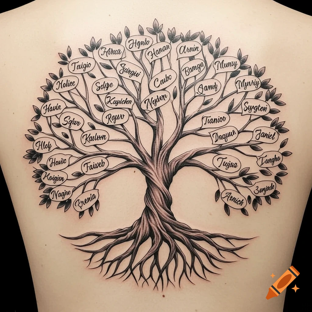 Celtic Family Tree Tattoos 250+ Images Of Family Tree Tattoo Designs