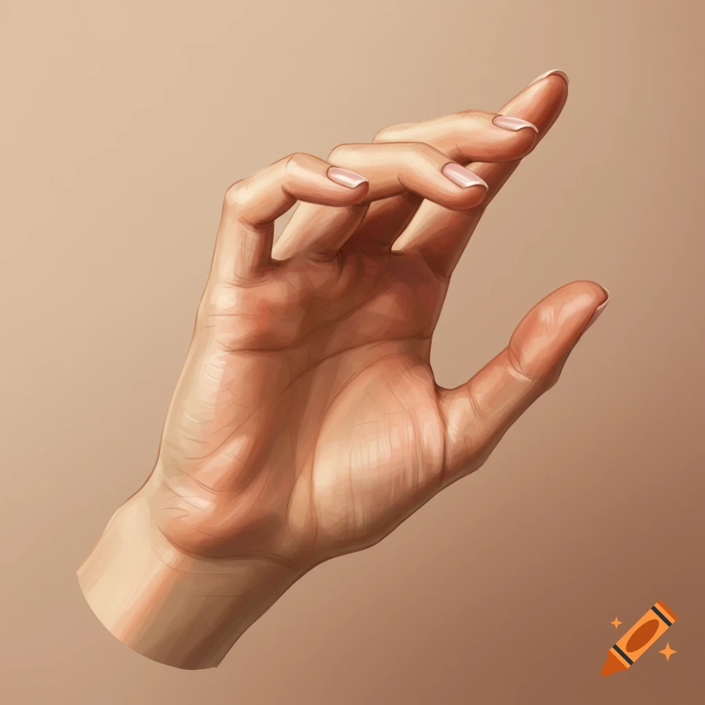 A hand.