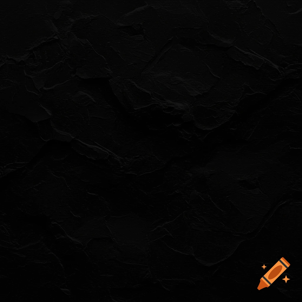 A dark textured surface, like painted rough stone.