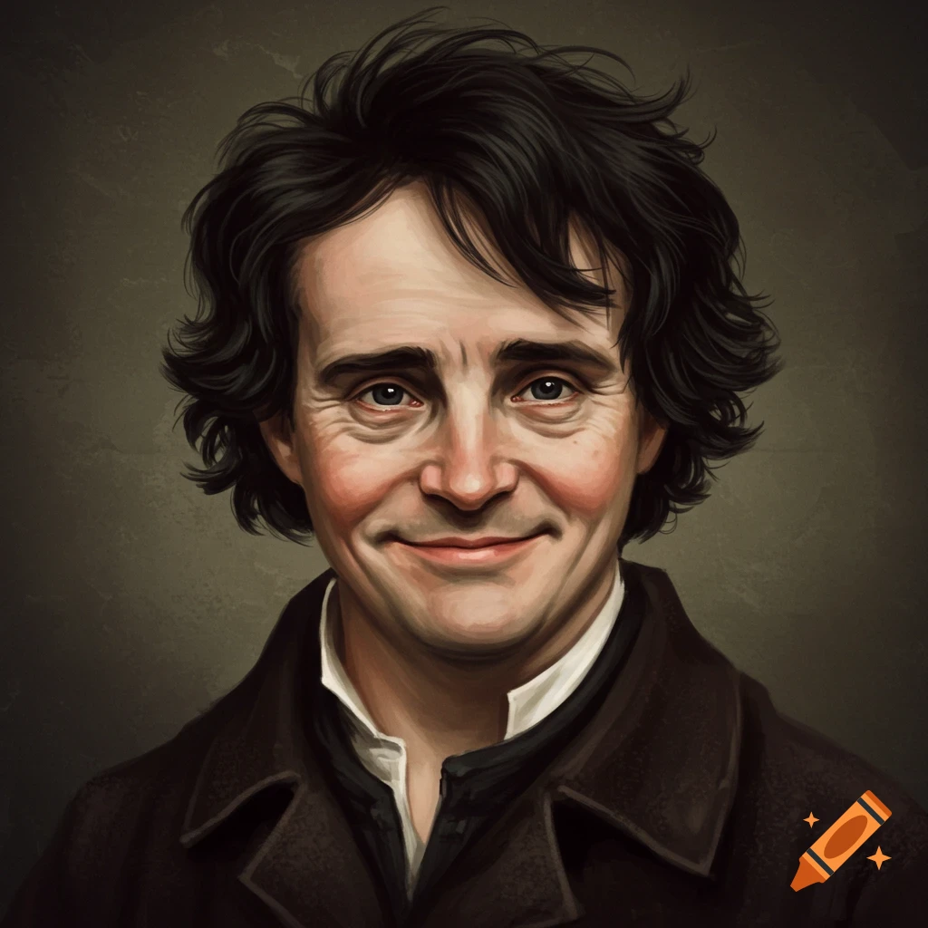 Portrait of a smiling man in a dark jacket.