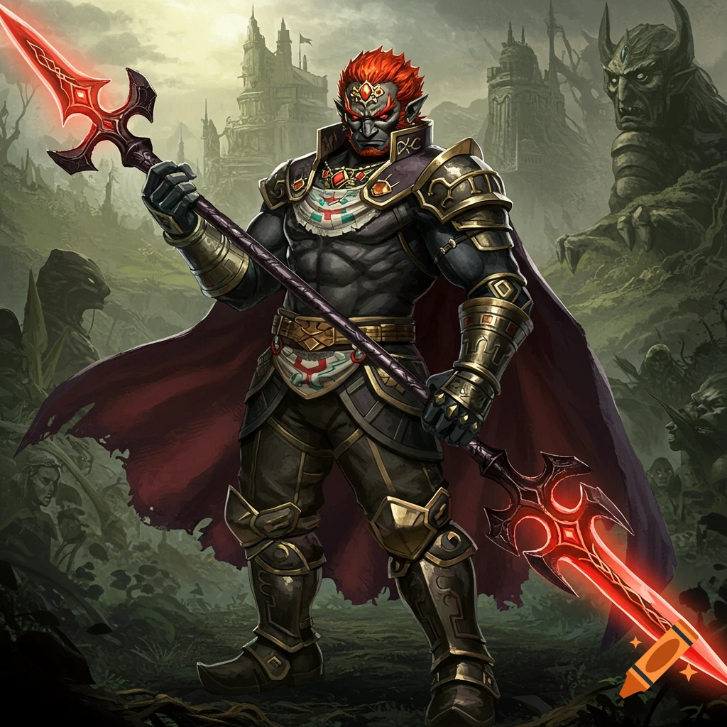 Ganondorf created on Craiyon Ganondorf created on Craiyon
