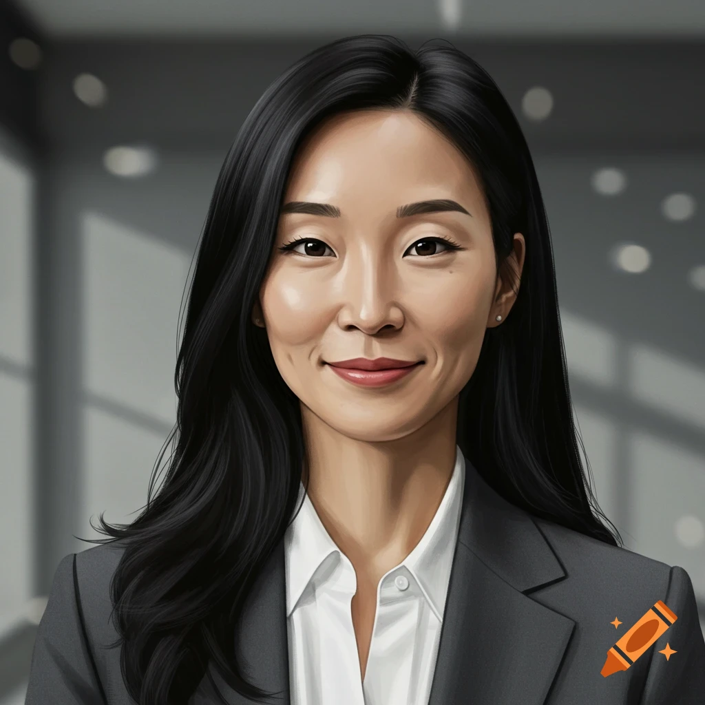 Headshot of a professional-looking woman in a suit.
