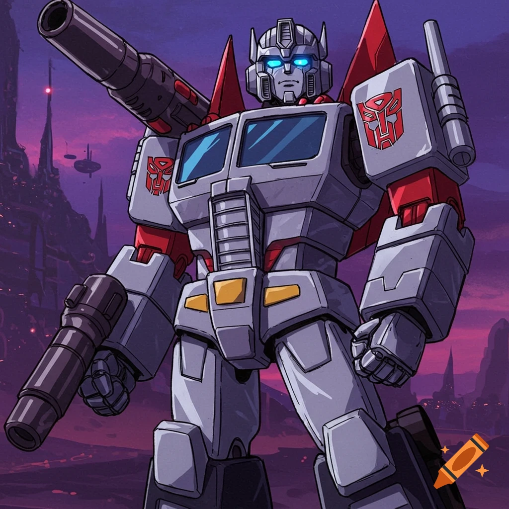 Ultra Detailed Digital Art of Idw Transformers Comics