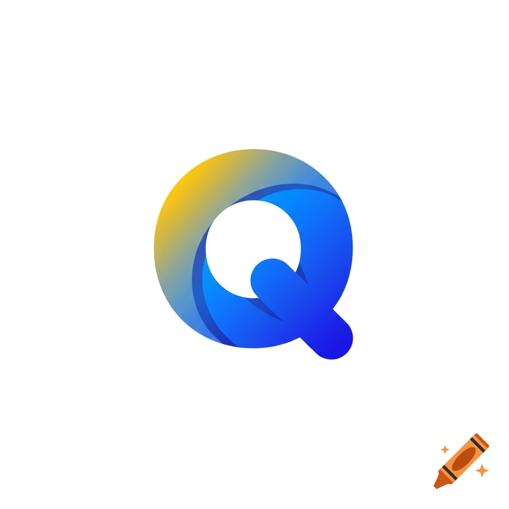 A stylized uppercase letter Q logo with a golden yellow to vibrant blue gradient.