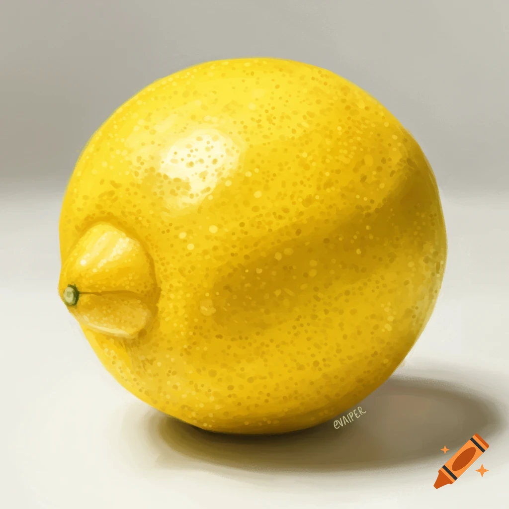 A single lemon.