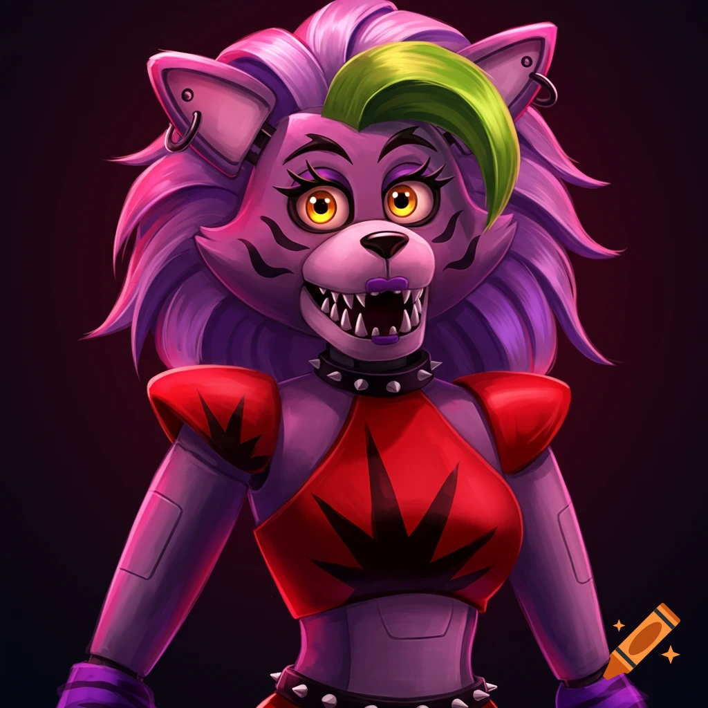Roxanne Wolf from Five Nights at Freddy's.