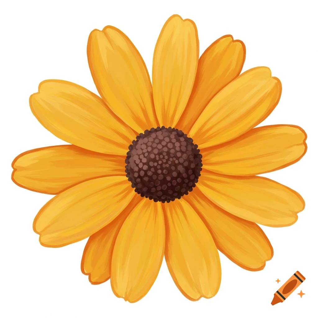 A yellow flower