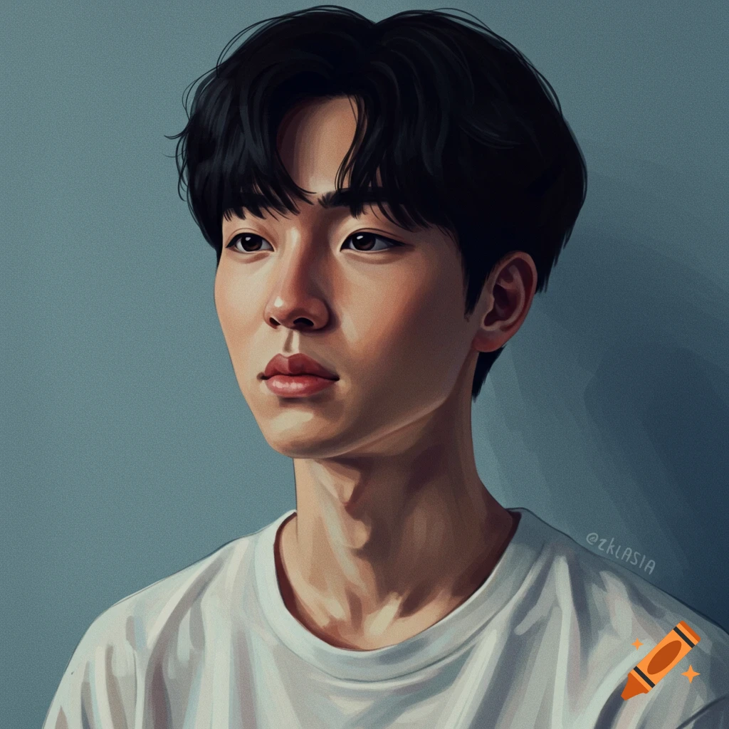 portrait of a young man