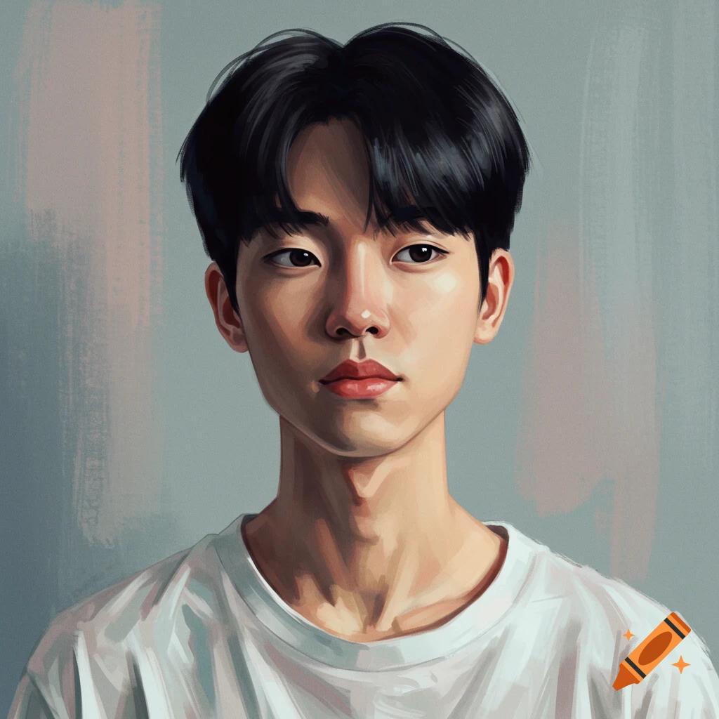 Portrait of a young man