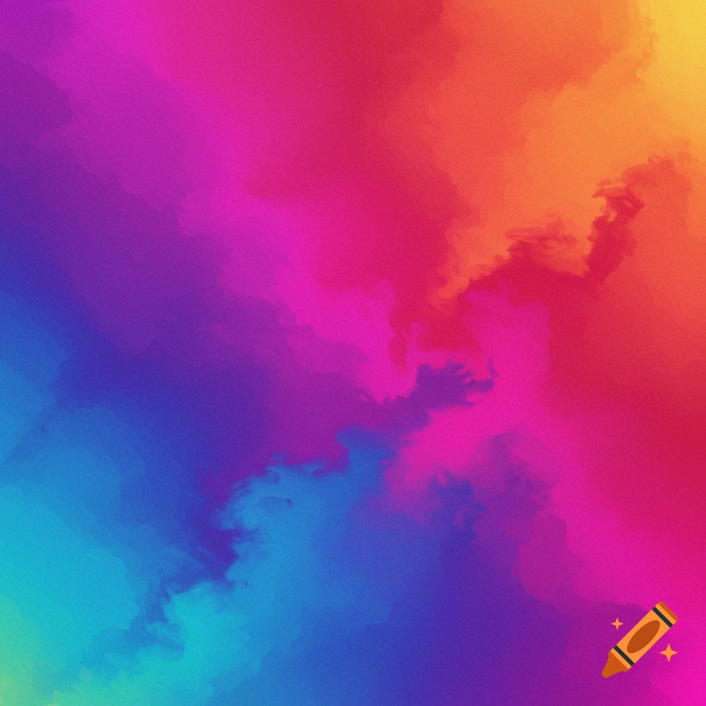 An abstract image of vibrant color gradients blending together.