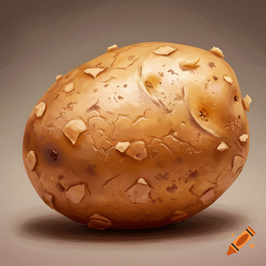 A single potato.