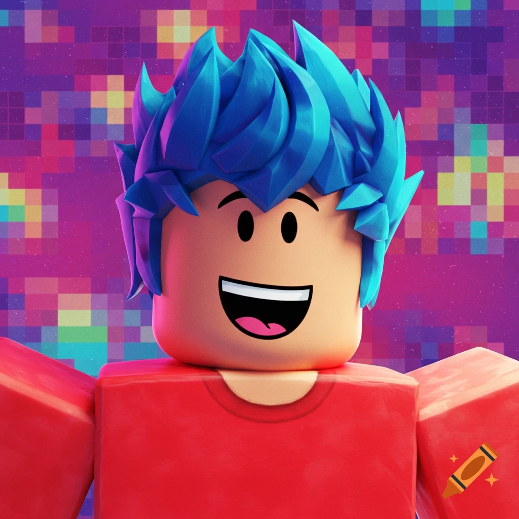Roblox avatar on Craiyon