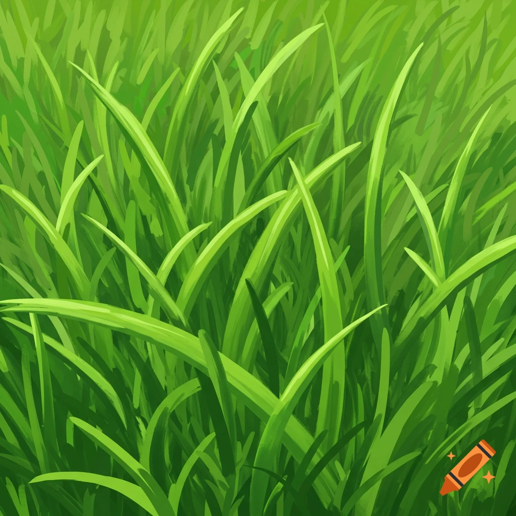 Close-up of tall green grass.