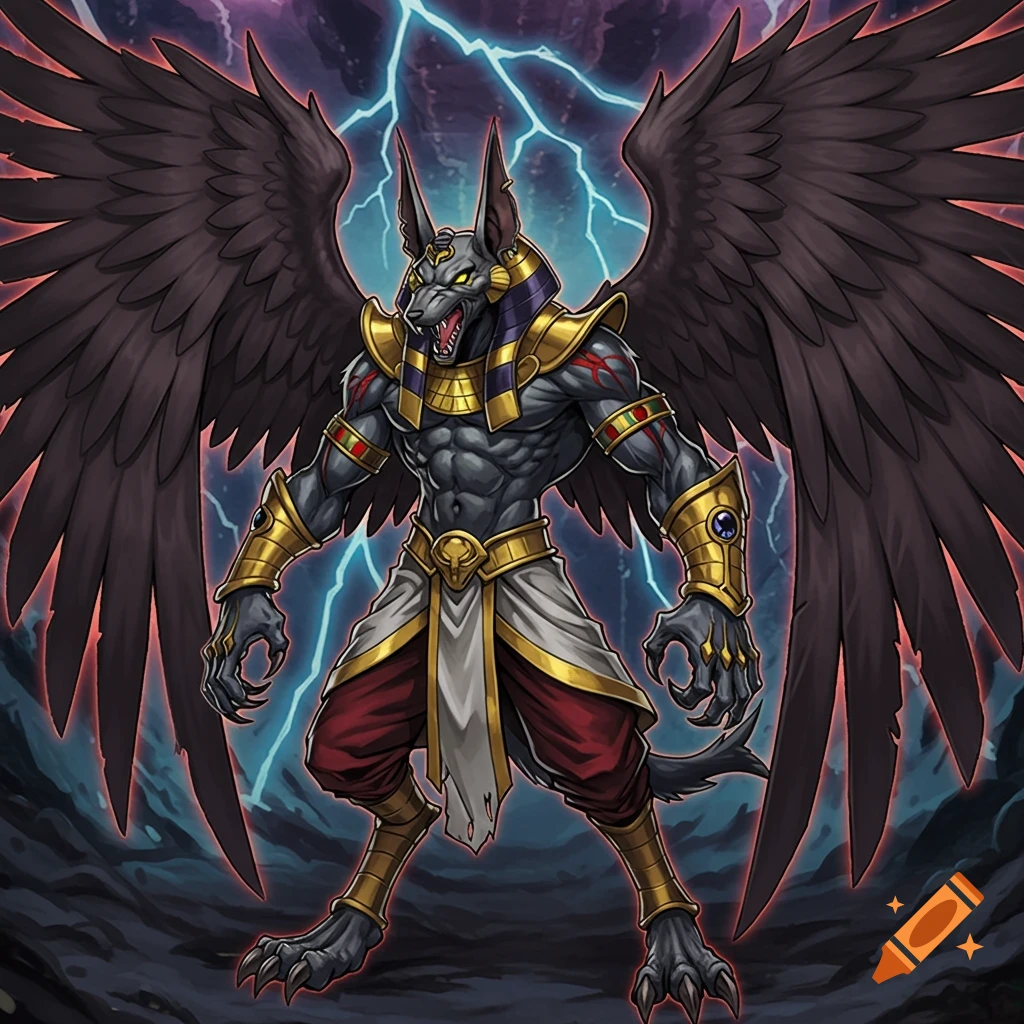 Yugioh's Egyptian God Cards in Intense Battle created on Craiyon