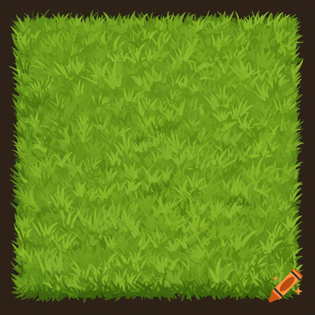 A seamless image of simple green grass texture.